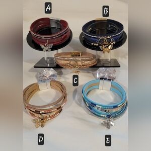 Butterfly Wrap Bracelets